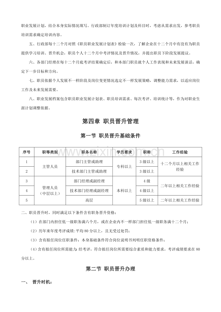 公司员工晋升管理核心制度.doc_第3页