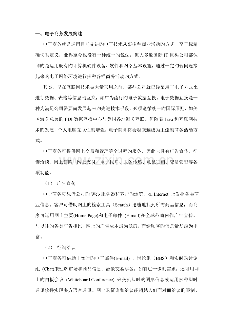 企业电子商务专项项目专题研究报告(免费下载).docx_第2页