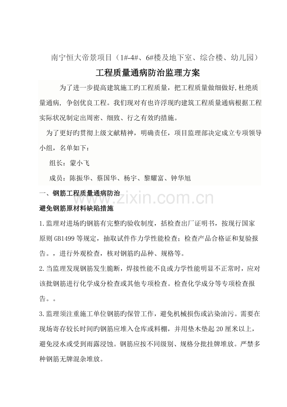 关键工程质量通病防治监理专题方案.docx_第2页