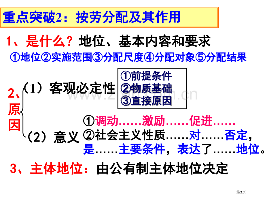 收入和分配复习市公开课一等奖百校联赛获奖课件.pptx_第3页