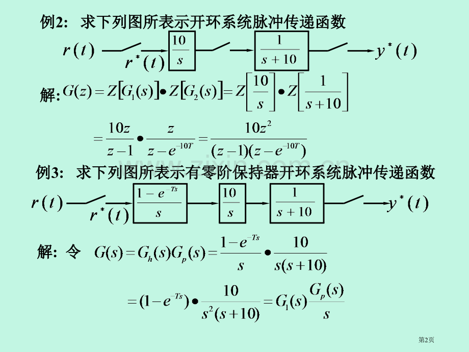 则上图的脉冲传递函数为市公开课一等奖百校联赛特等奖课件.pptx_第2页