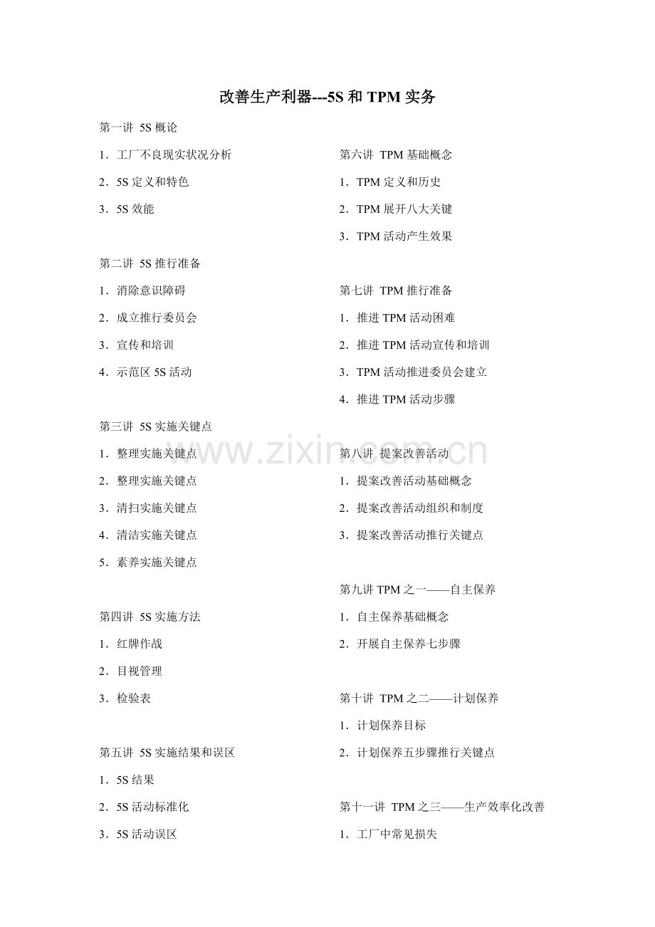 五S与TPM推行实务手册模板.doc_第1页