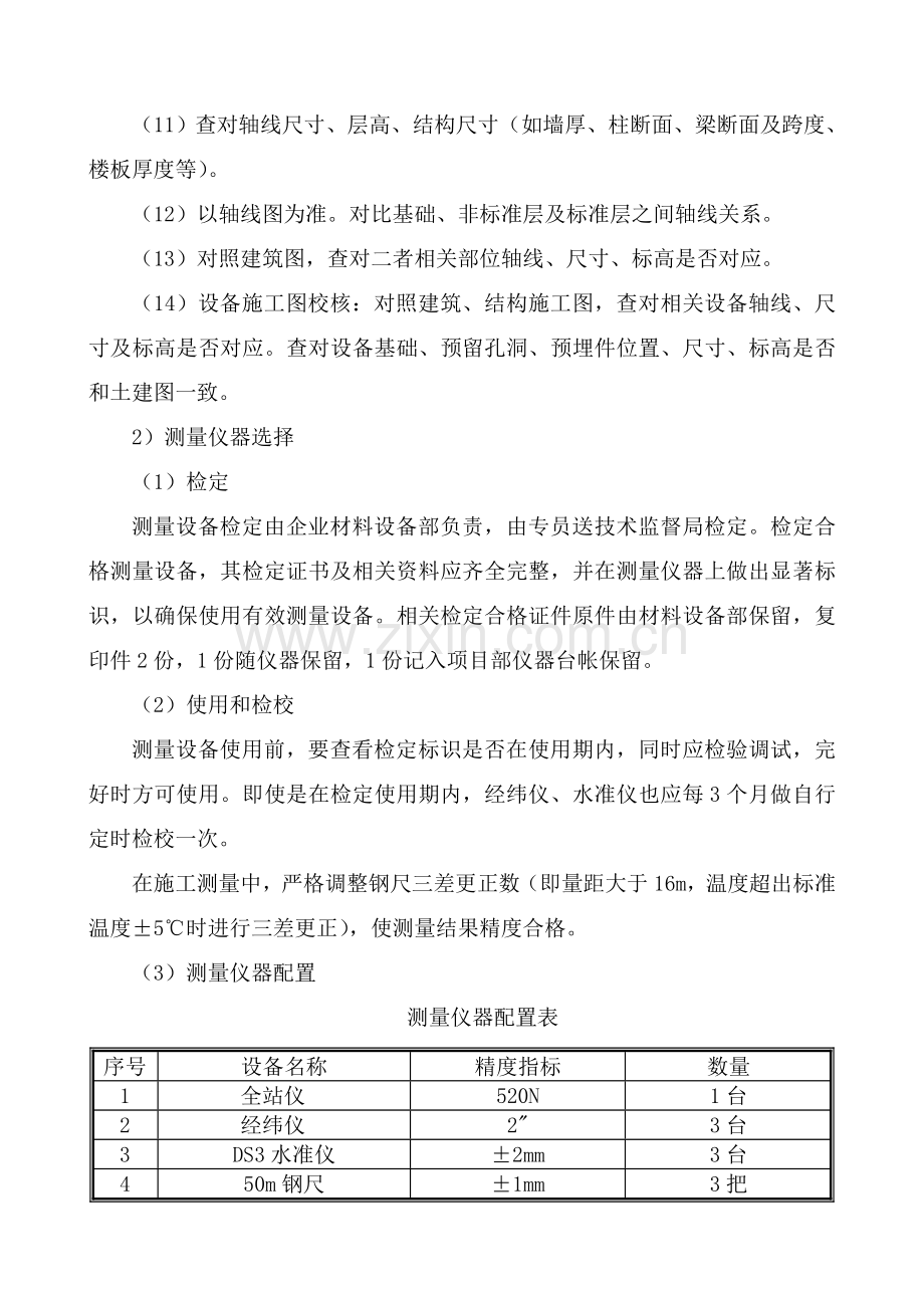 定位和测量放线综合标准施工专业方案.doc_第3页