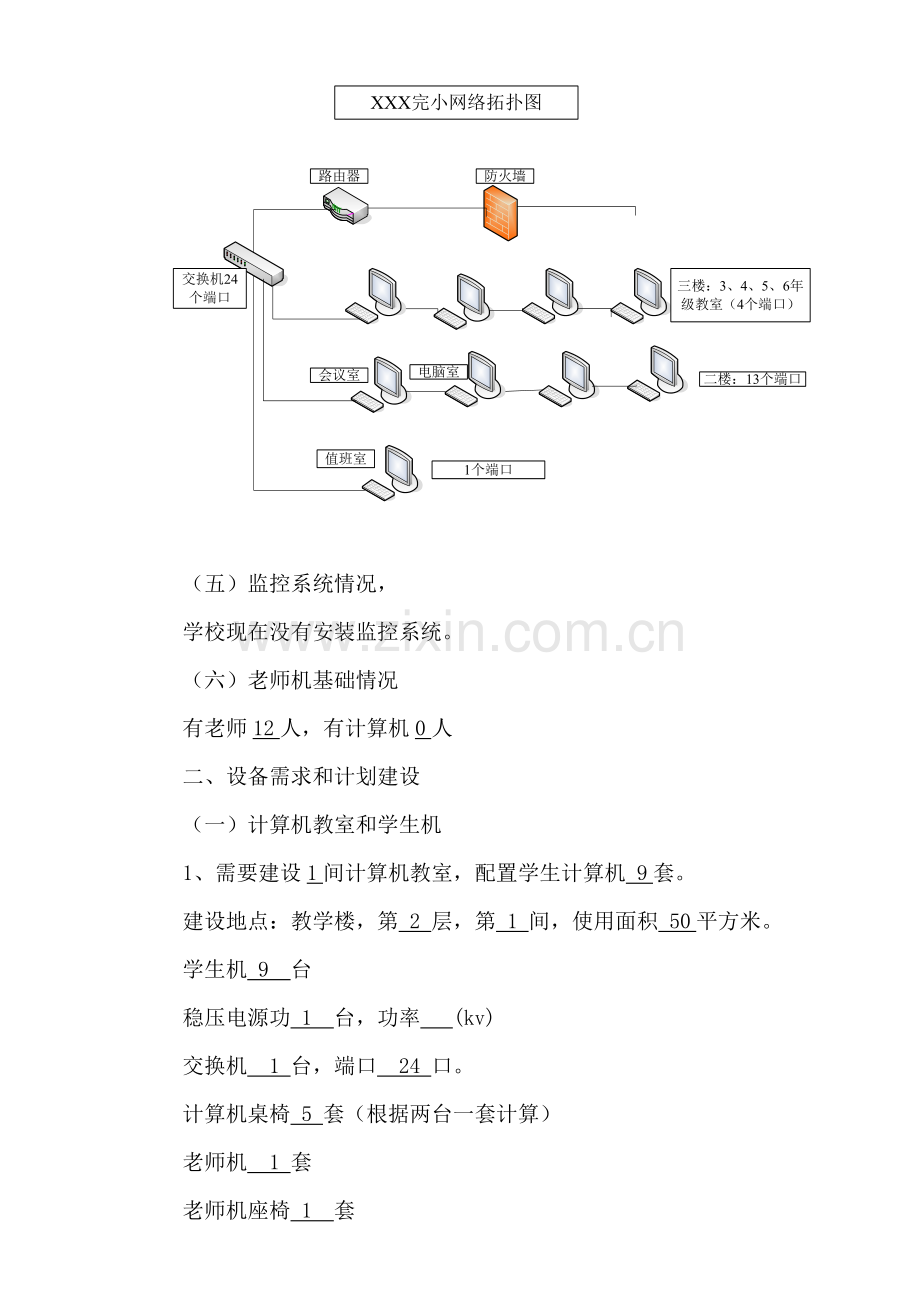 农村小学学校信息化建设专业方案.docx_第2页