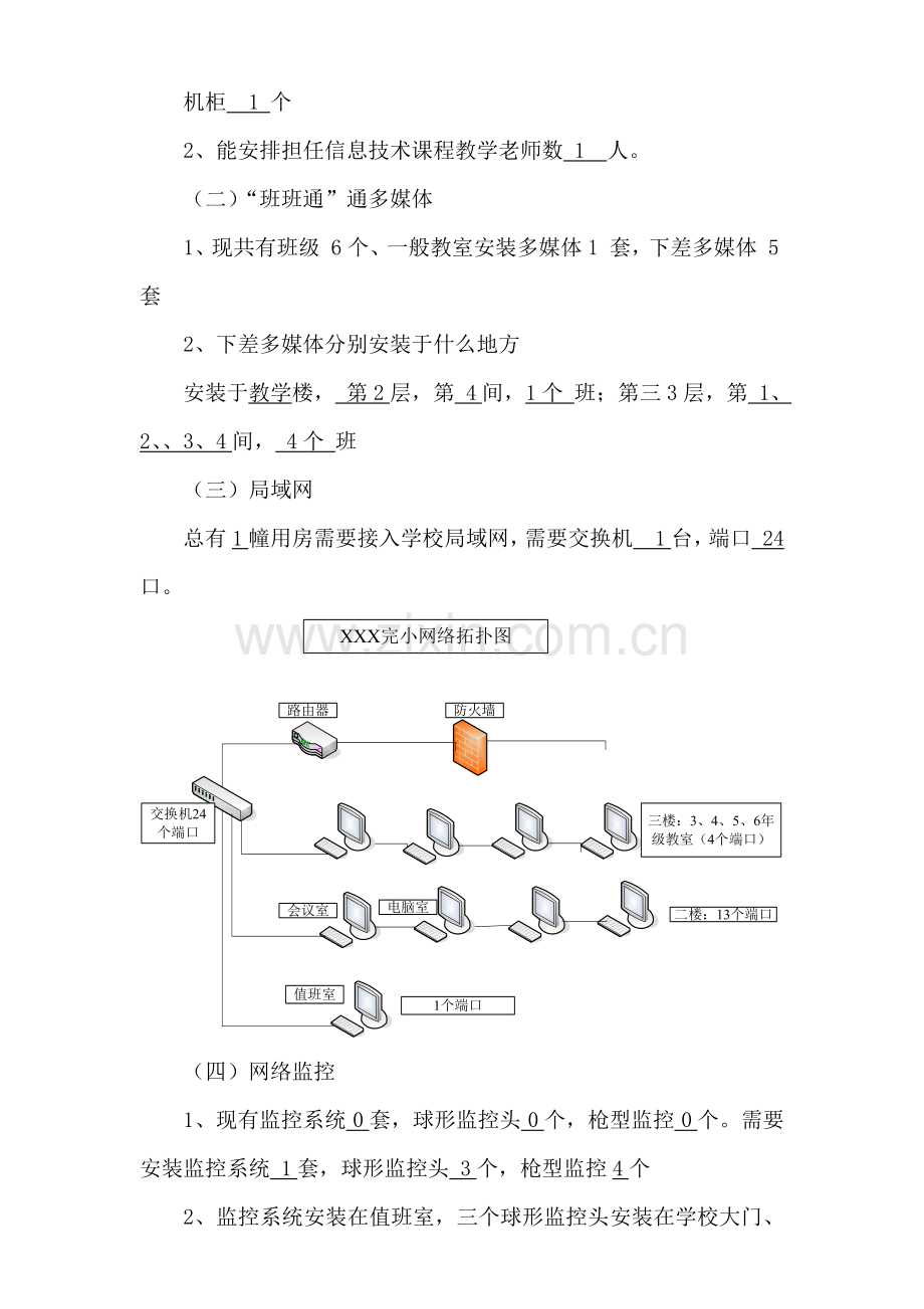 农村小学学校信息化建设专业方案.docx_第3页