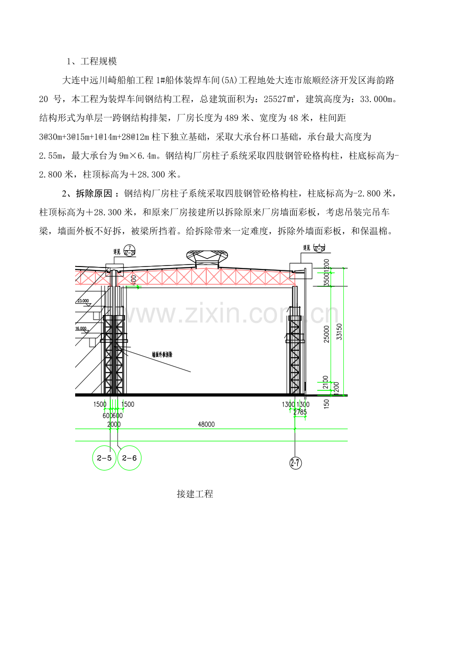 原厂房彩钢墙面板拆除综合标准施工专业方案.doc_第3页