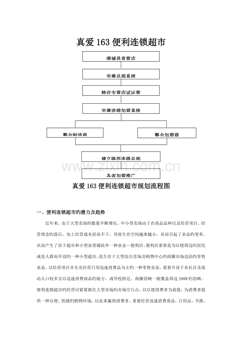 便利连锁超市创业综合计划书.docx_第2页