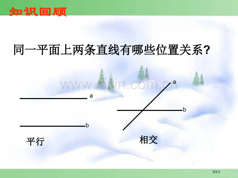 两条直线的位置关系市公开课一等奖百校联赛获奖课件.pptx_第2页