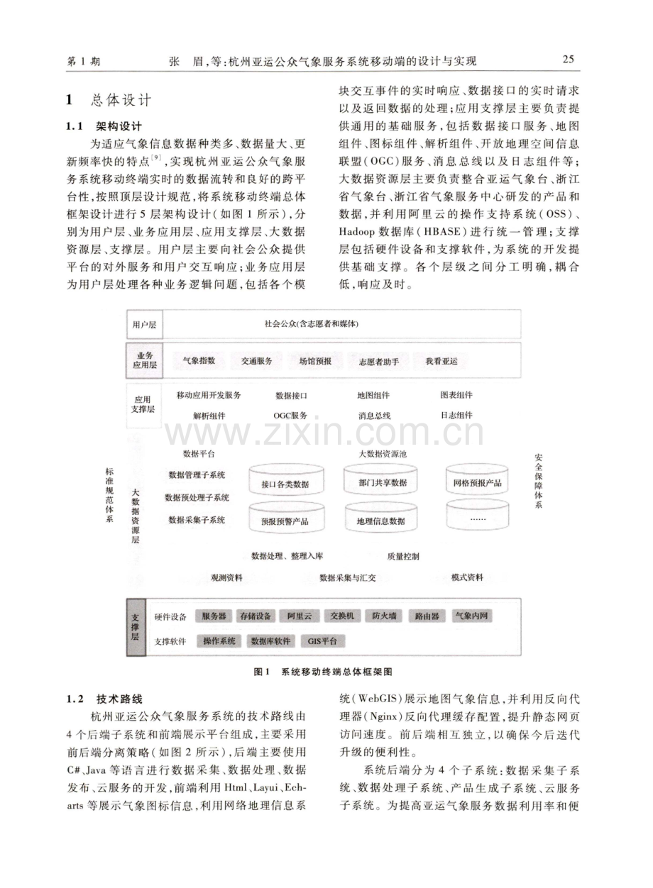 杭州亚运公众气象服务系统移动端的设计与实现.pdf_第2页