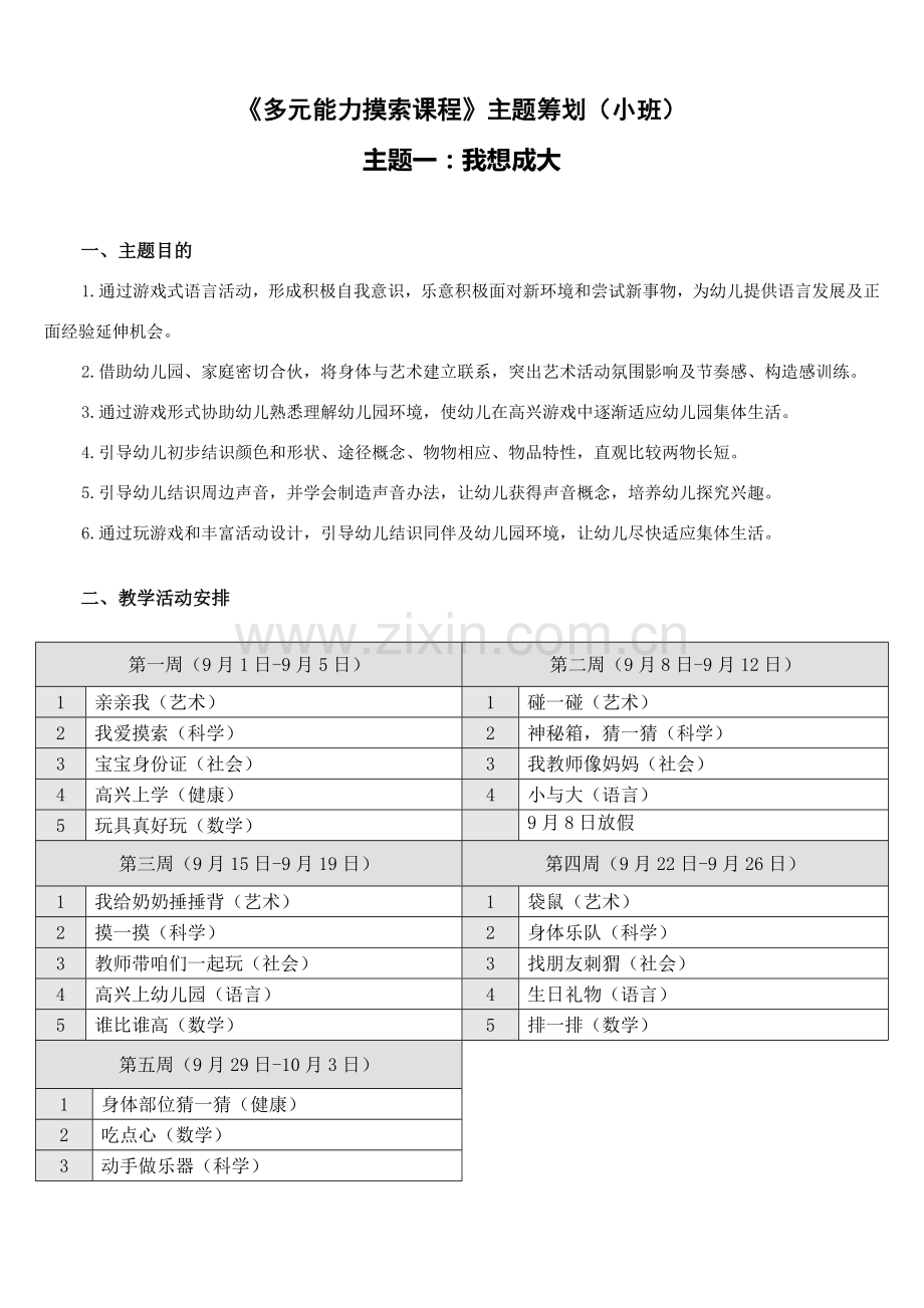 小班主题专题计划.doc_第1页