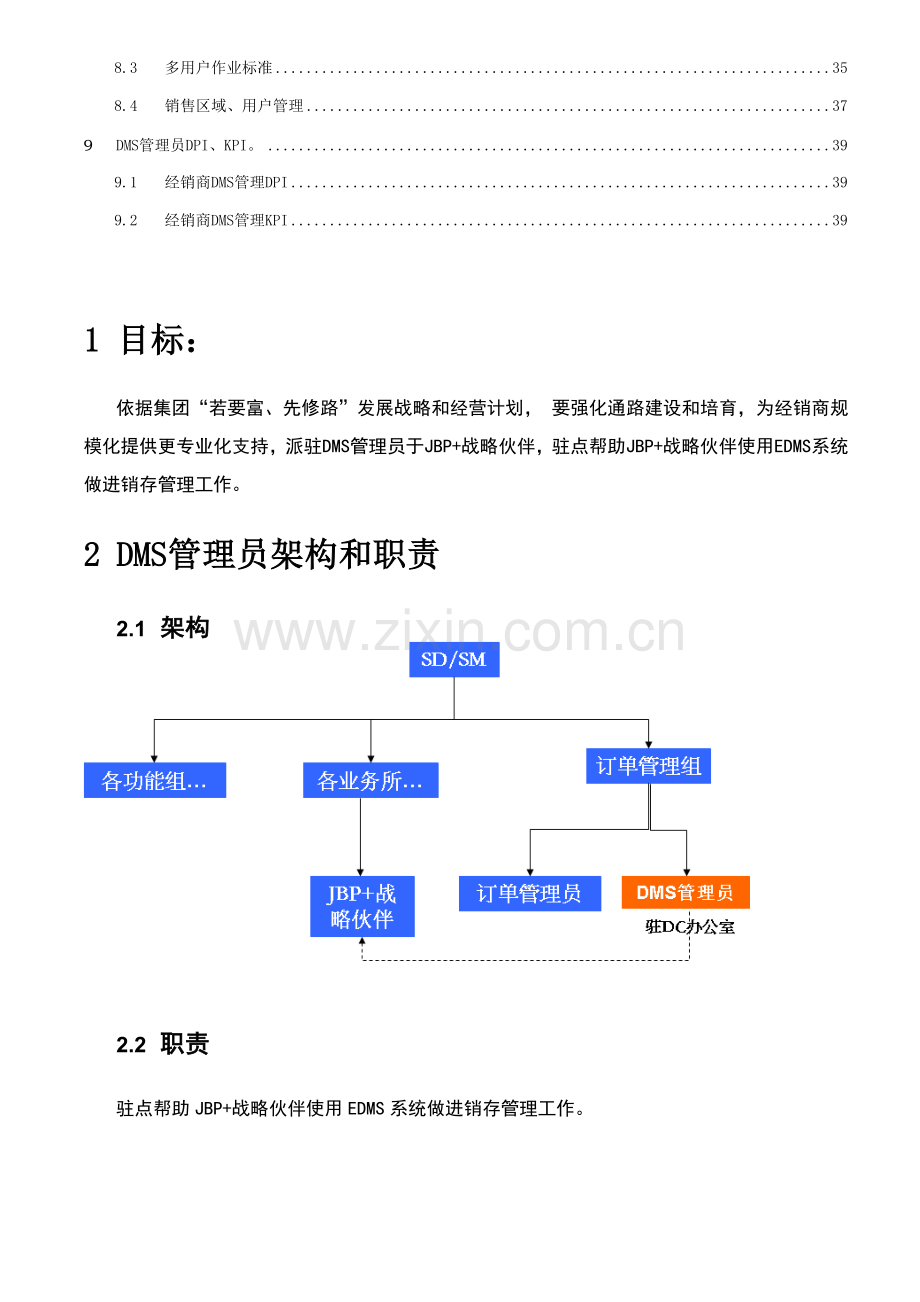 康师傅DMS管理员标准作业手册模板.doc_第3页