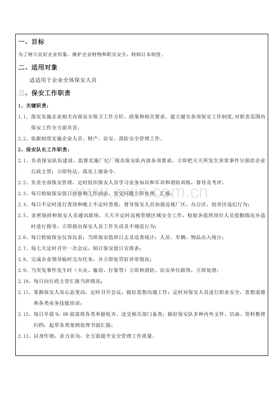 保安管理核心制度.docx_第2页