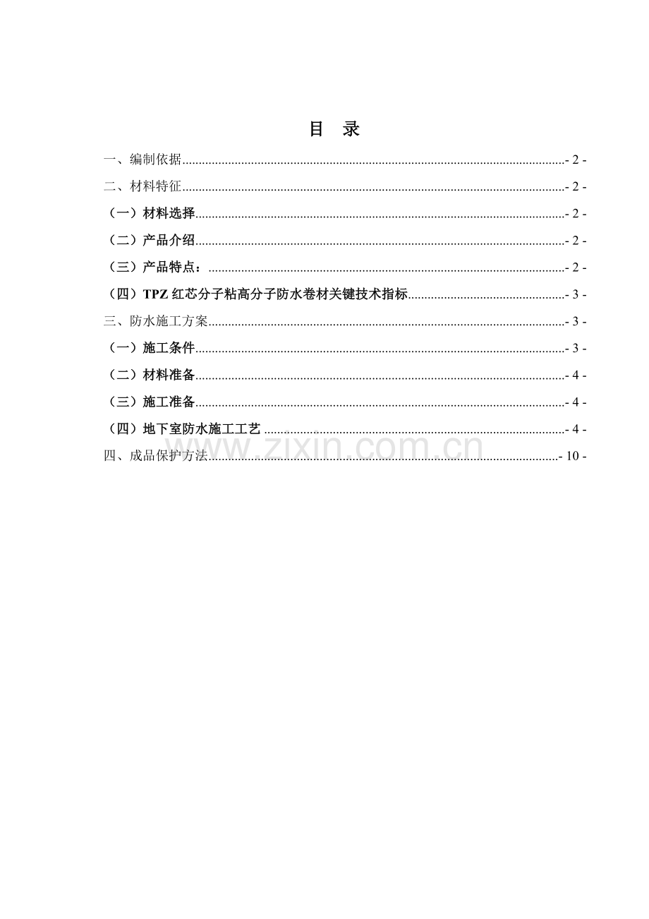 TPZ防水综合项目施工专项方案.doc_第2页