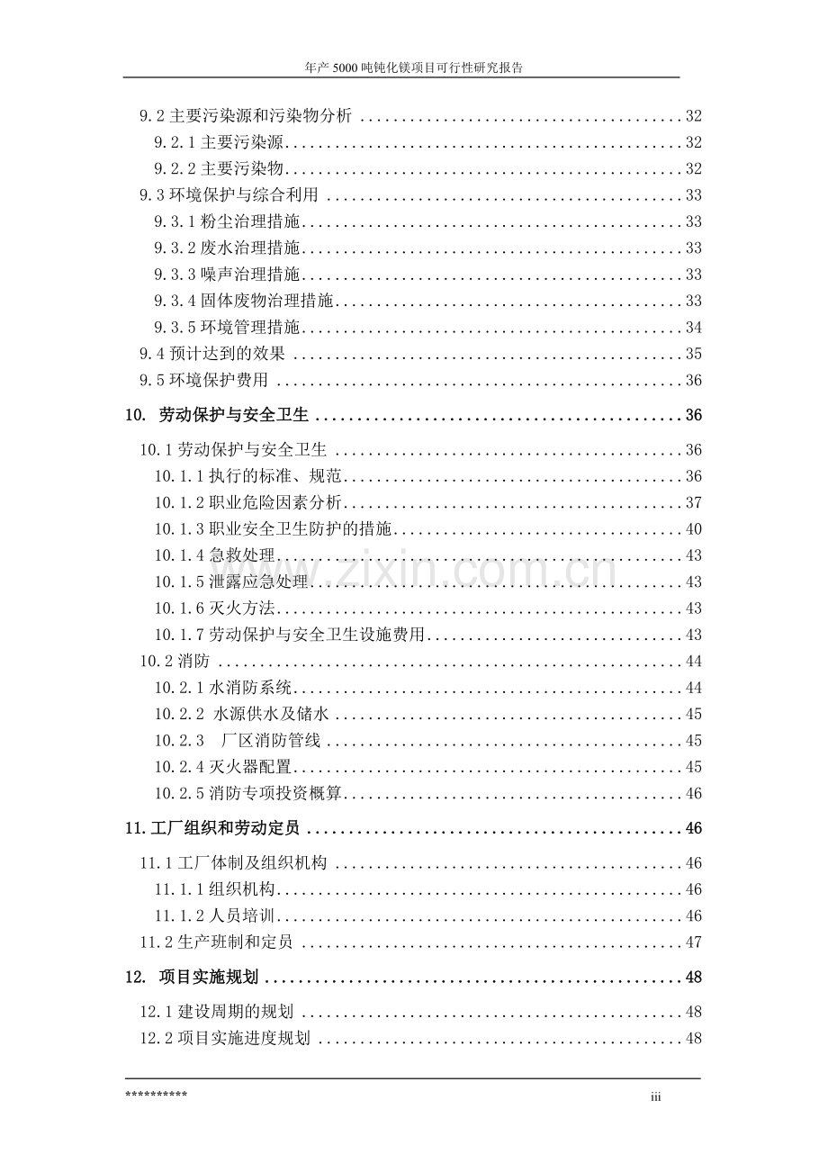 年生产5000-吨钝化镁项目申请建设可行性研究报告.doc_第3页