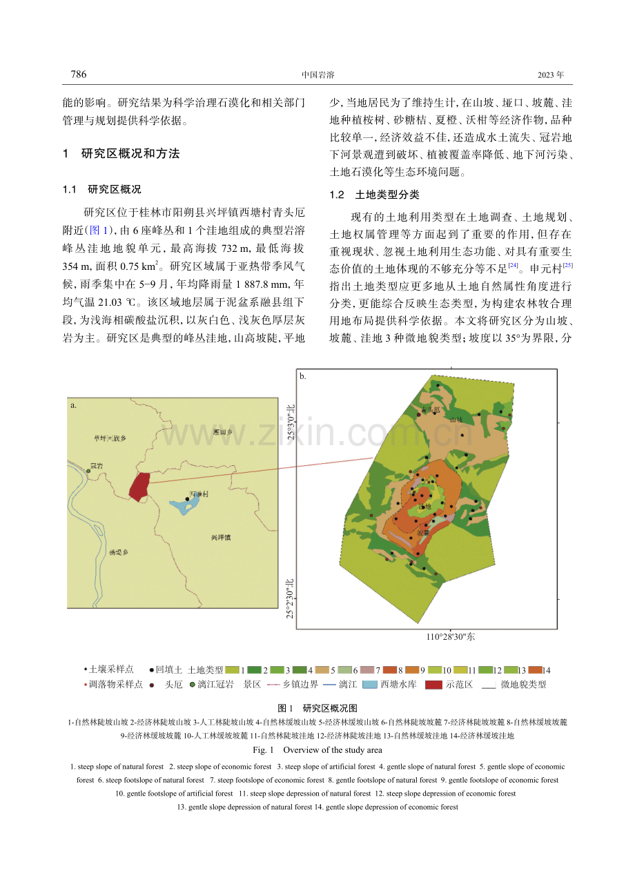 桂林典型岩溶峰丛洼地碳储量功能研究.pdf_第2页