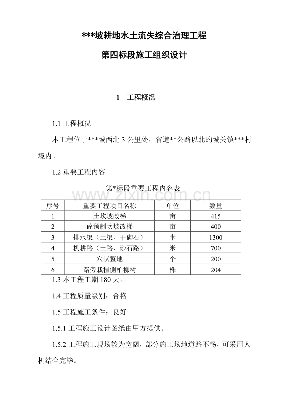 坡改梯经典投标综合施工组织设计.docx_第1页