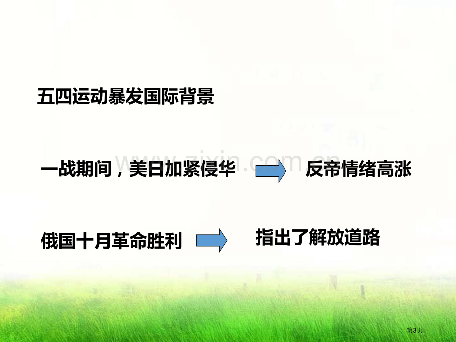 “五四”运动开辟新的发展道路省公开课一等奖新名师比赛一等奖课件.pptx_第3页