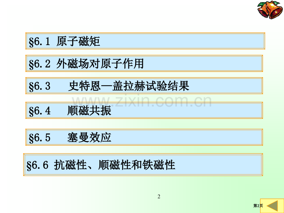 原子物理学第六章省公共课一等奖全国赛课获奖课件.pptx_第2页