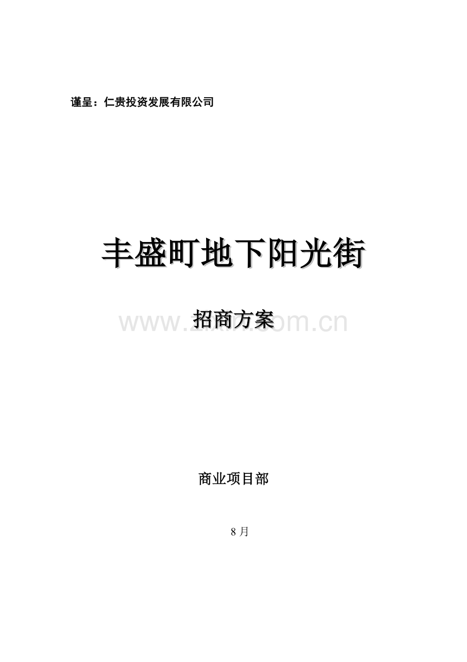 地产商业招商专题方案.docx_第1页