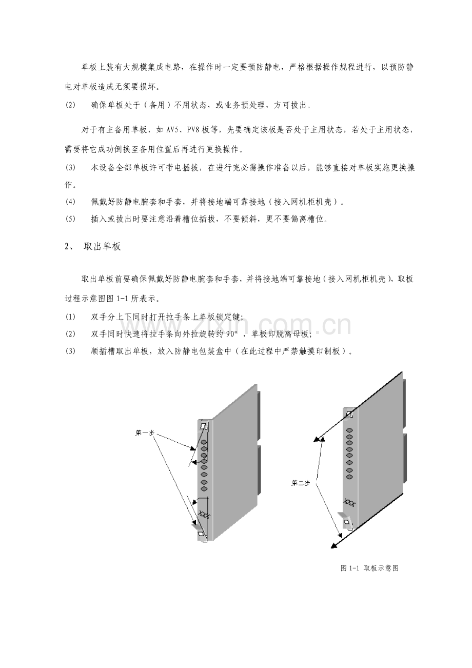 交换及接入网设备操作规程模板.doc_第2页