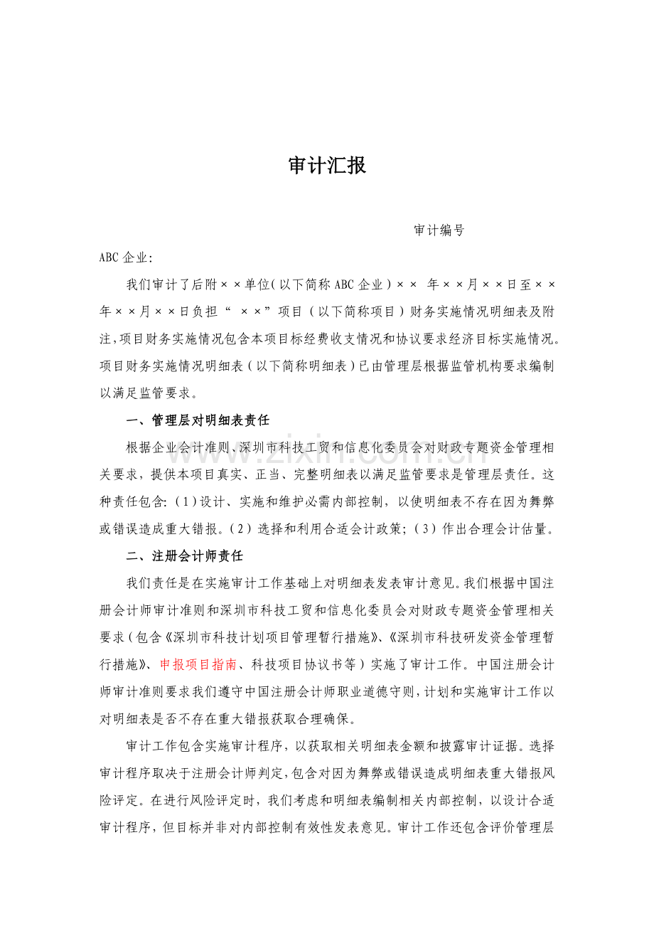 专项审计综合报告样本.doc_第2页