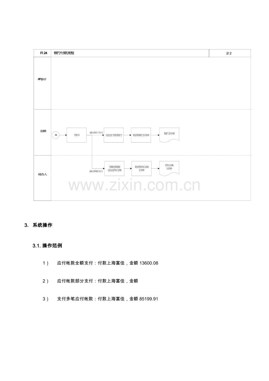 上海震旦家具有限公司SAP实施专案银行付款流程模板.doc_第3页