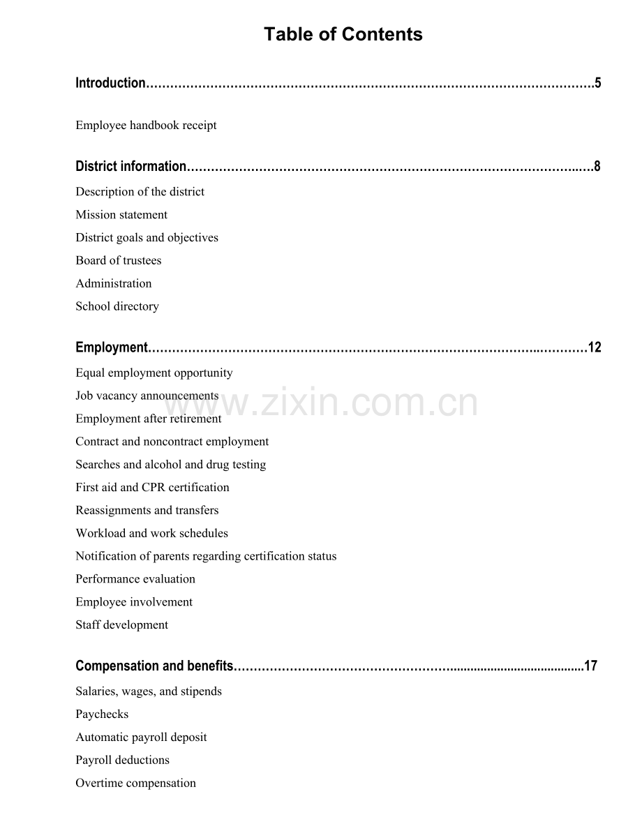 员工手册外企人事必备英文版模板.doc_第2页