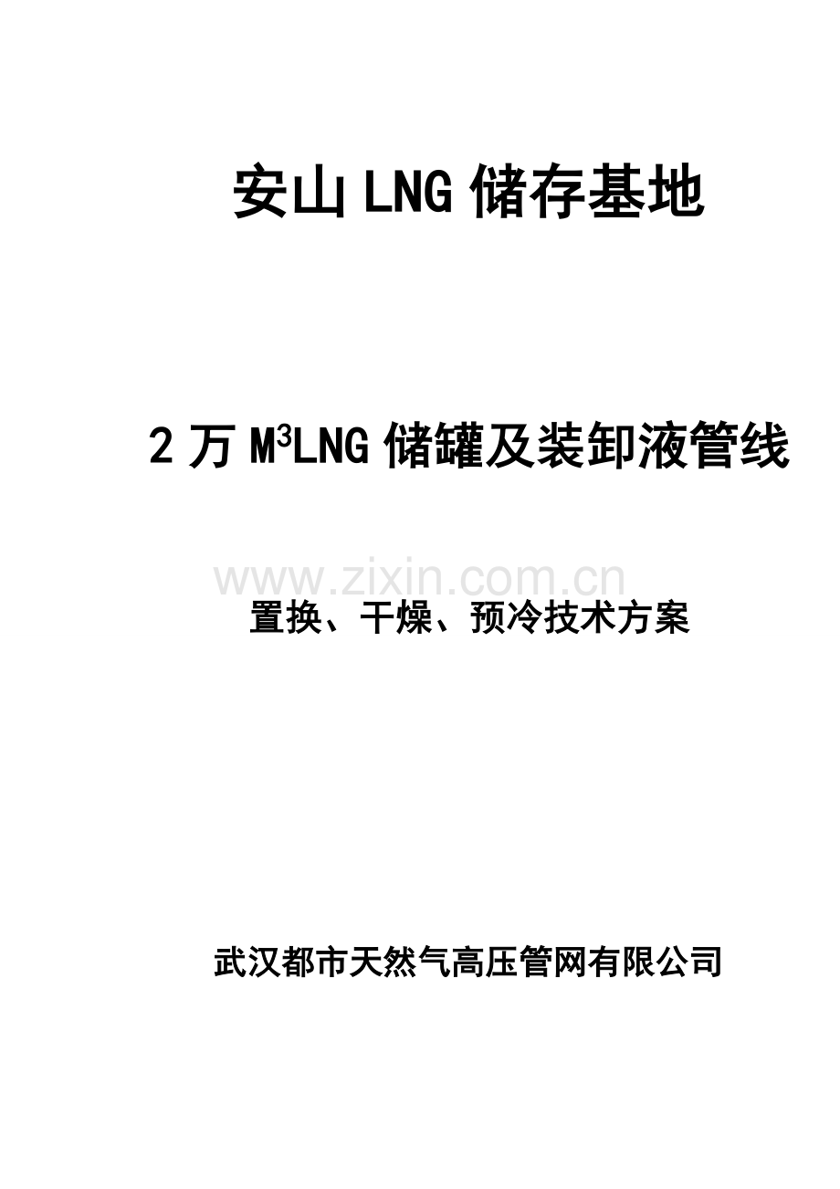 安山LNG储存基地重点技术专题方案.docx_第1页