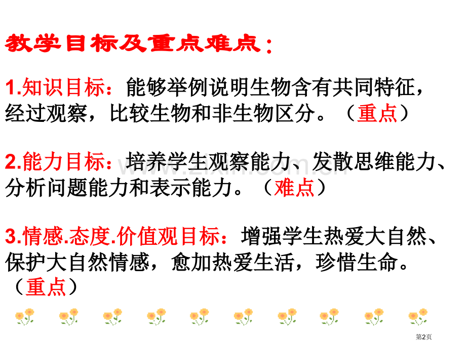 七年级生物认识生物生物的特征人教版省公共课一等奖全国赛课获奖课件.pptx_第2页