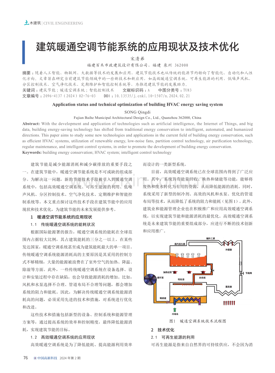 建筑暖通空调节能系统的应用现状及技术优化.pdf_第1页