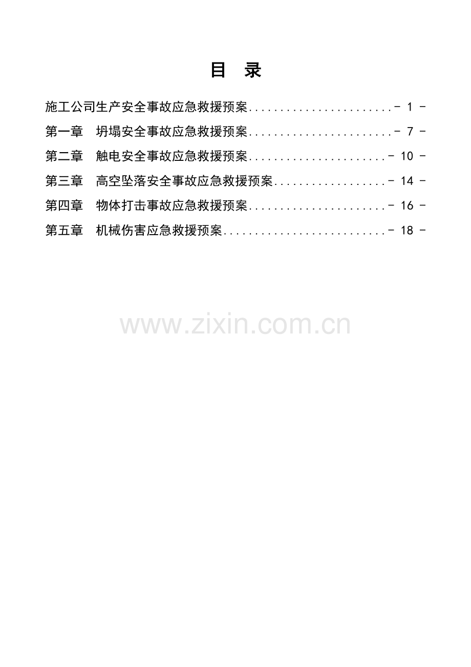 关键工程综合施工安全应急全新预案.docx_第2页