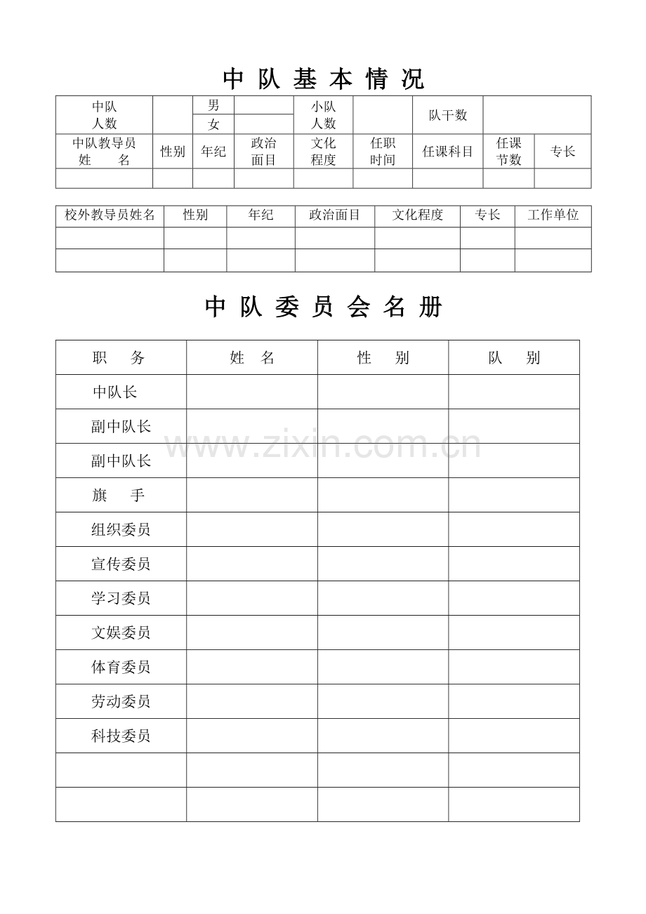 少先队中队工作手册模板.doc_第3页