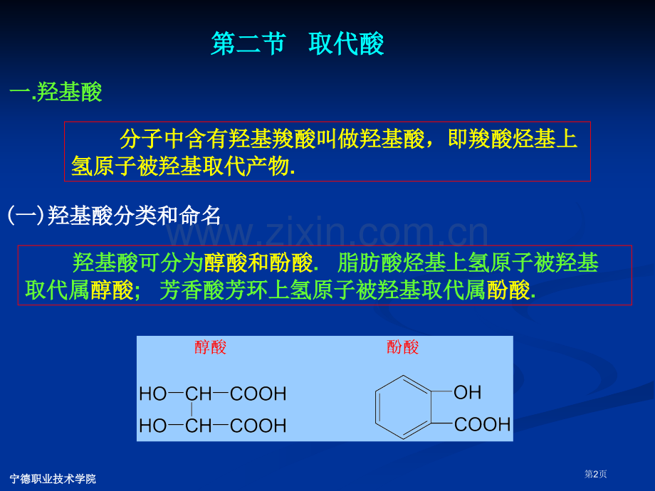 取代酸羧酸衍生物省公共课一等奖全国赛课获奖课件.pptx_第2页