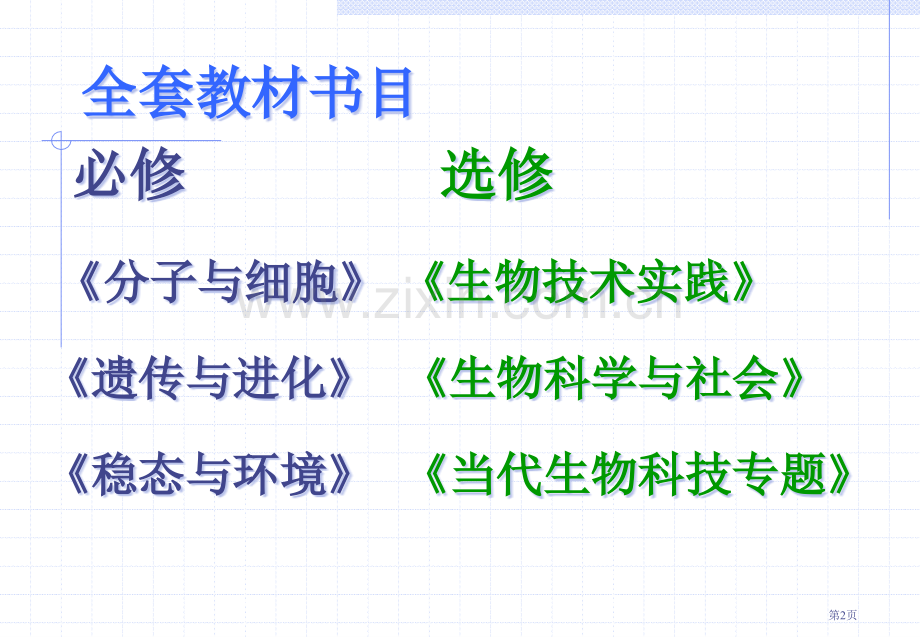 人教版普通高中生物课程标准实验教科书特点分析赵占良市公开课一等奖百校联赛特等奖课件.pptx_第2页