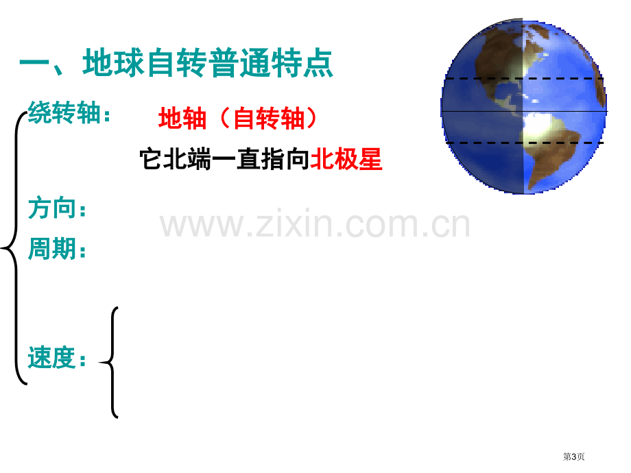 地球自转的地理意义市公开课一等奖百校联赛获奖课件.pptx_第3页