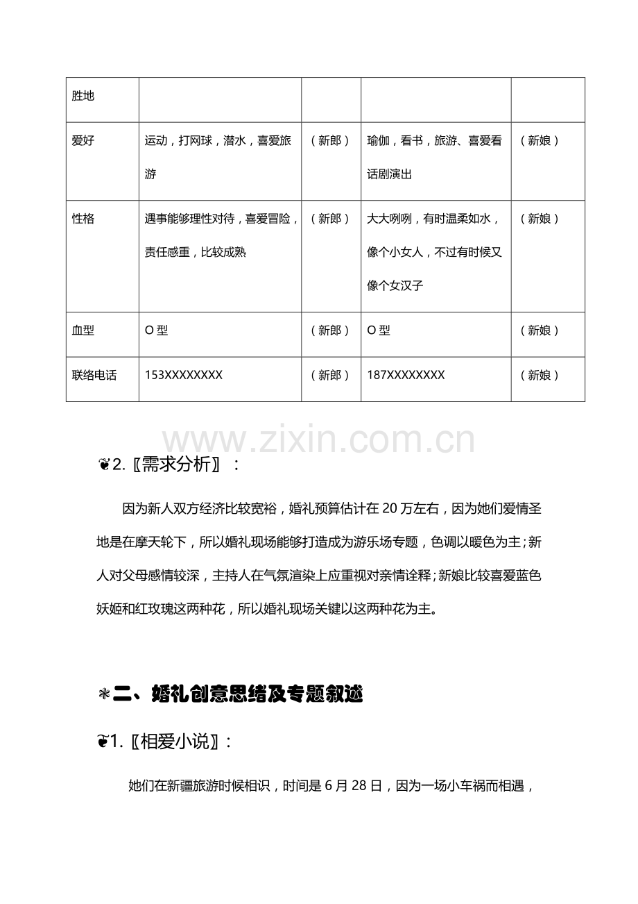 婚礼专业策划专项方案.docx_第3页