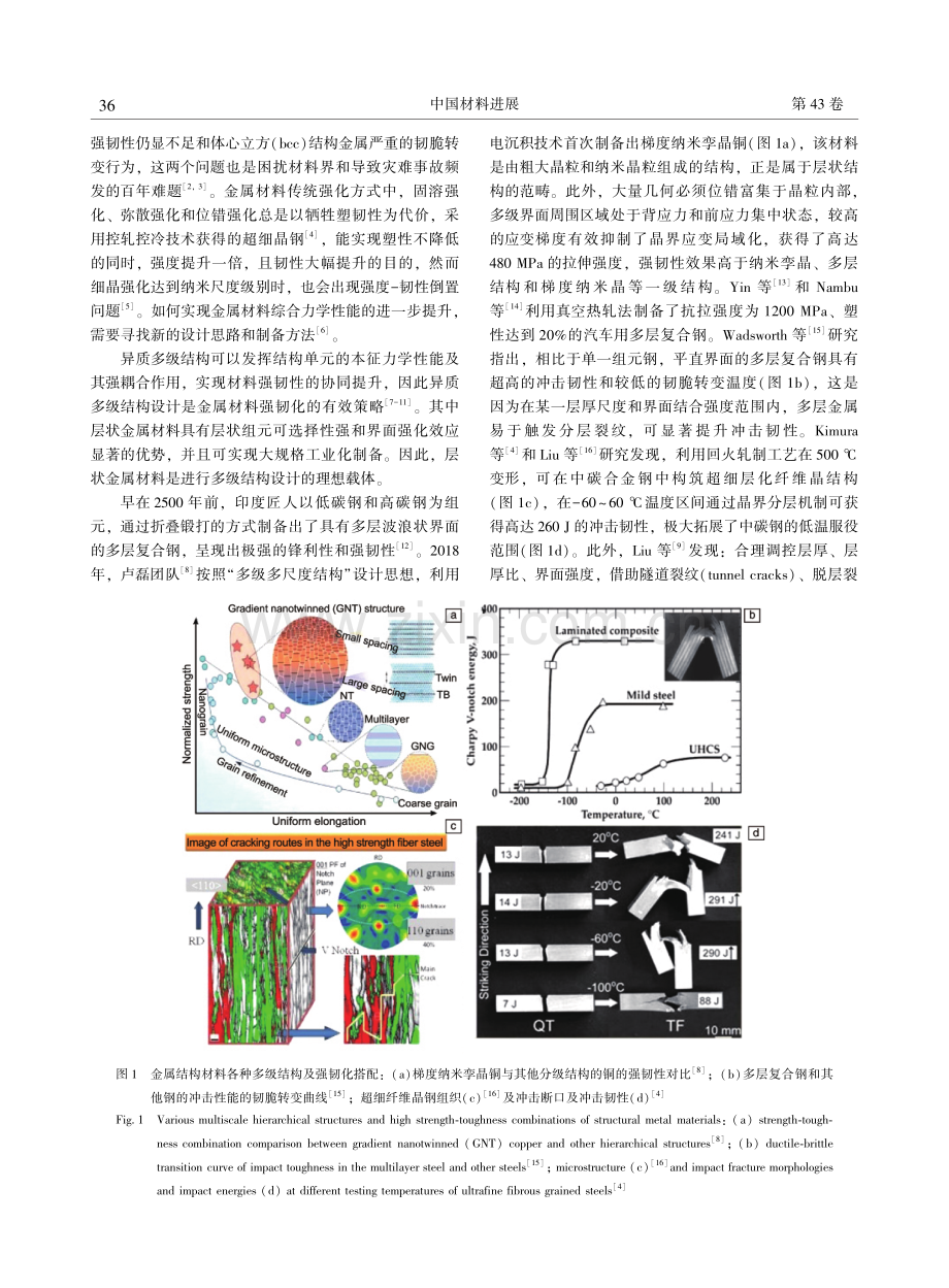 多层金属复合材料的应变局部化延迟和抗断裂失稳机理.pdf_第2页