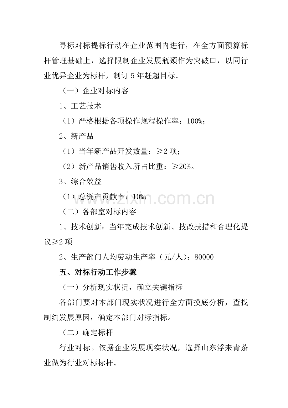 对标活动实施专业方案对标工作专业方案.doc_第3页