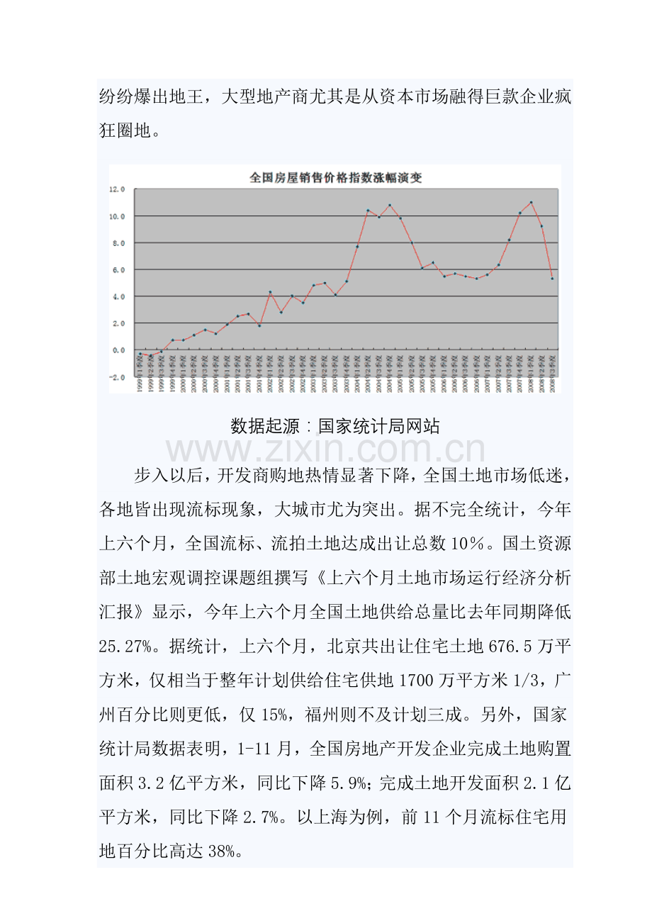 全国房地产市场调研年度报告模板.doc_第2页