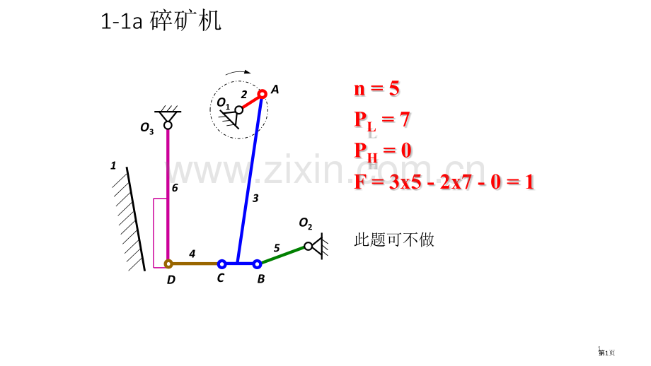 华科机械原理部分答案省公共课一等奖全国赛课获奖课件.pptx_第1页