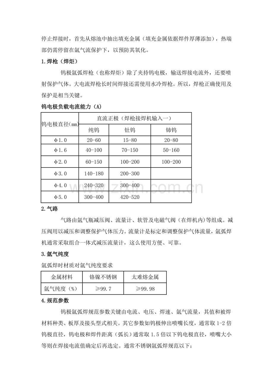 WSM逆变式直流脉冲氩弧焊机使用说明指导书.doc_第2页