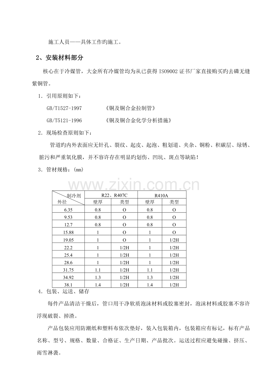 多联机空调综合施工组织设计专题方案.docx_第2页