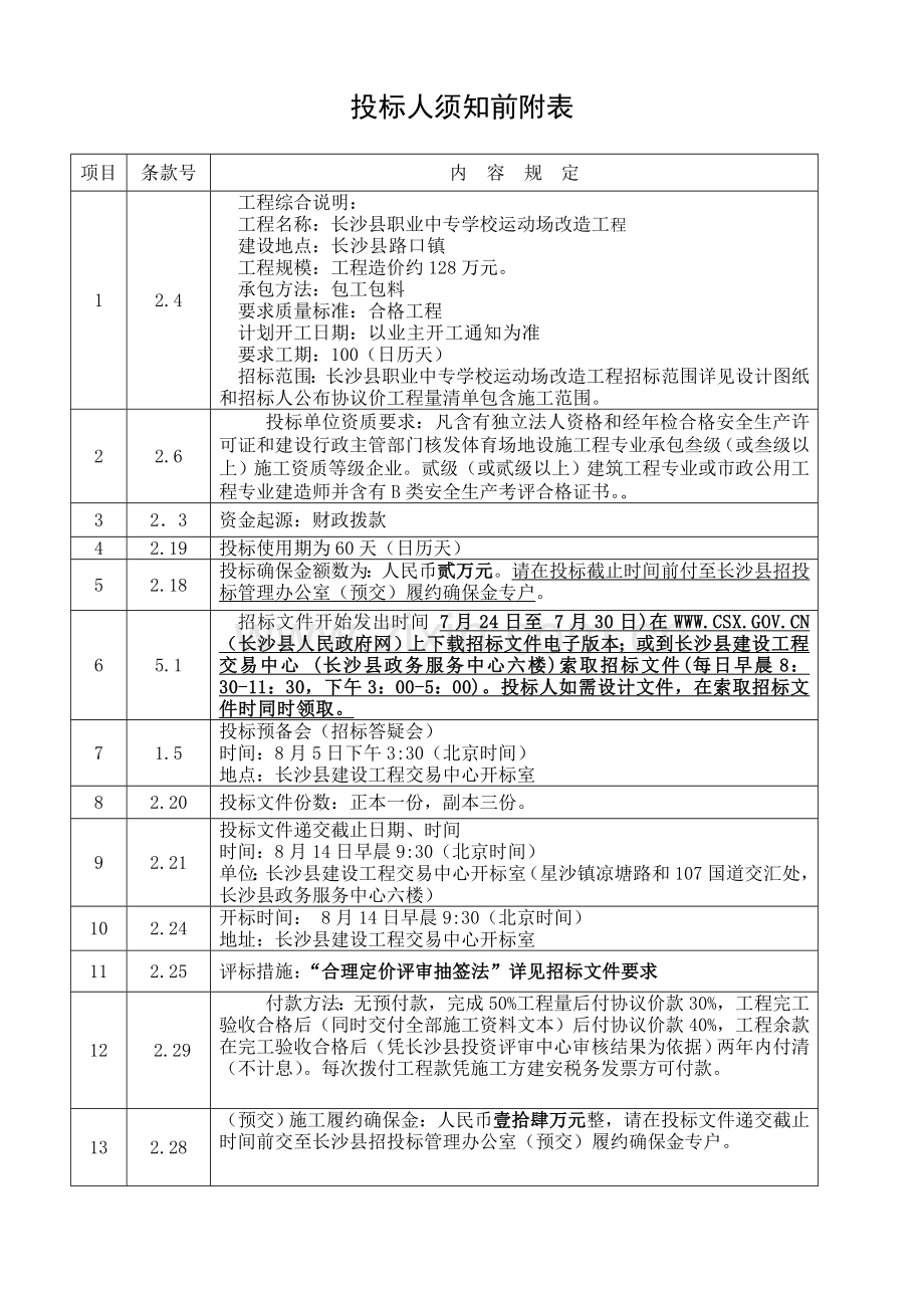 学校运动场改造工程招标文件模板.doc_第2页