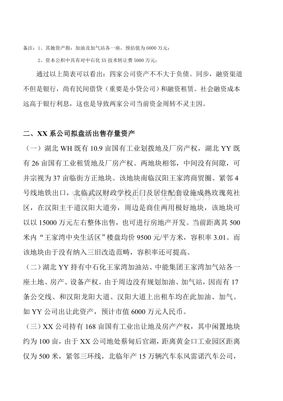 债务重组专项方案概要.doc_第2页