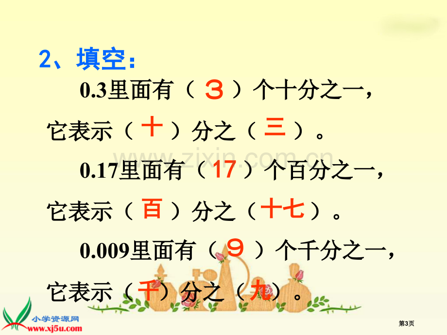 分数和小数的互化课件省公共课一等奖全国赛课获奖课件.pptx_第3页