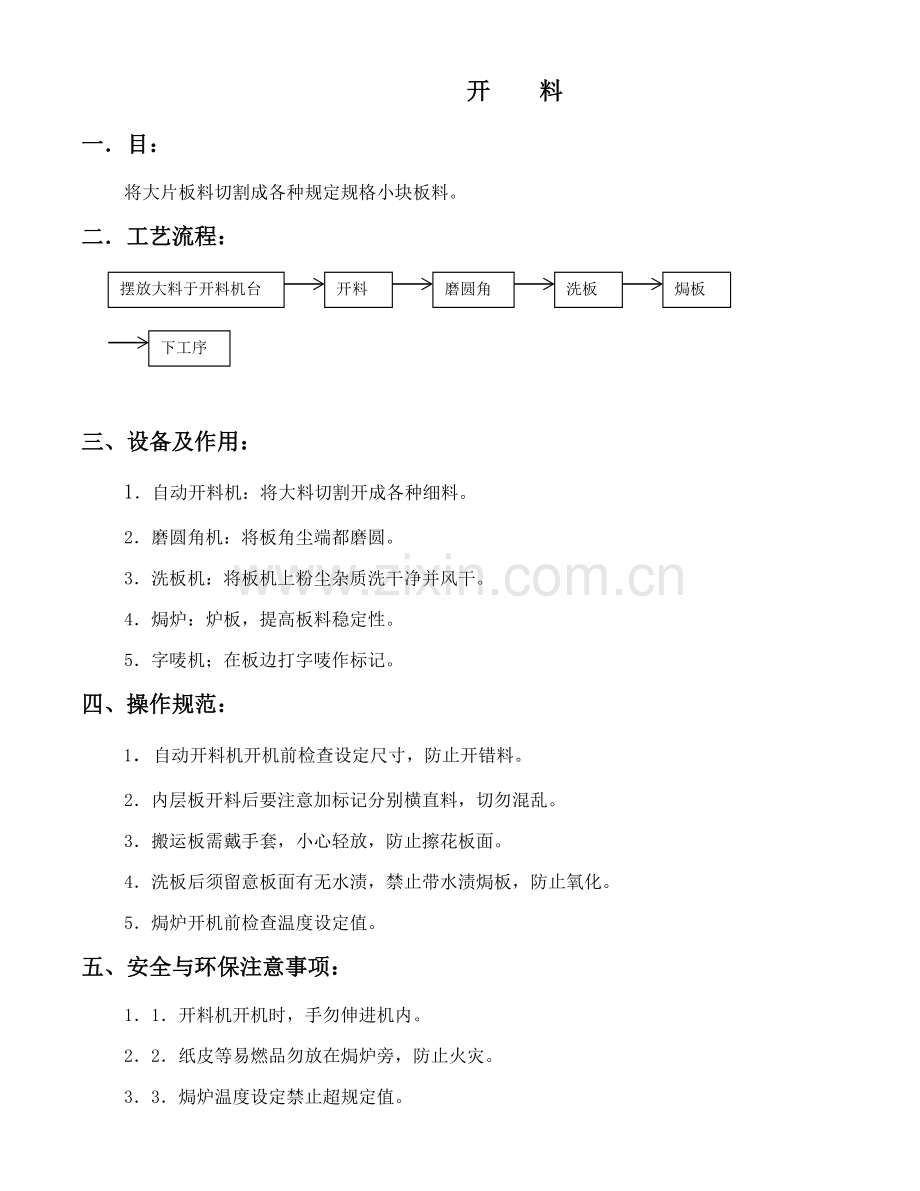 PCB基本工艺作业流程专业资料.doc_第1页