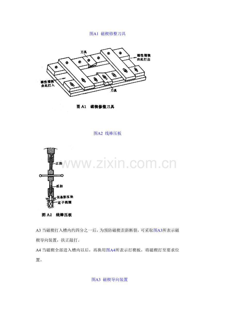 交流电动机定子模压磁性槽楔装配工艺导则模板.doc_第3页