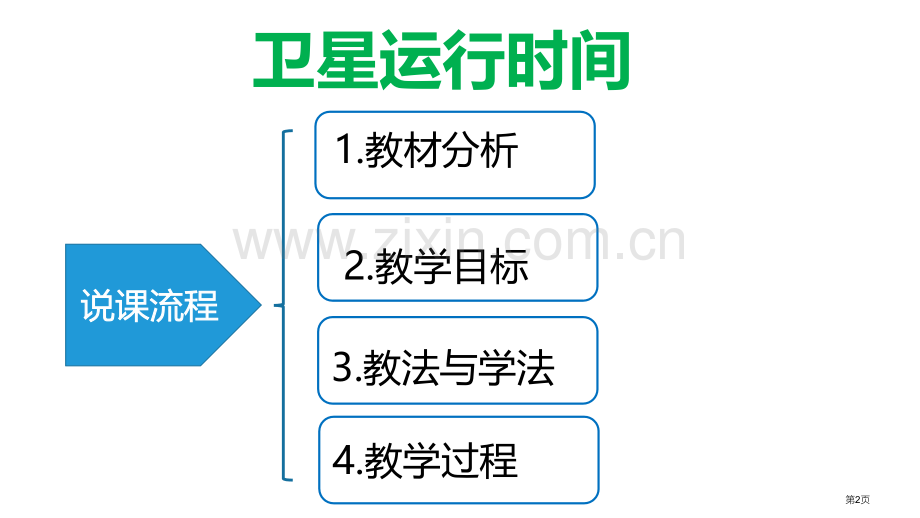 卫星运行时间说课市公开课一等奖百校联赛获奖课件.pptx_第2页