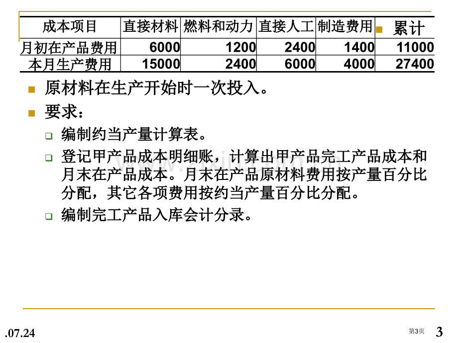 成本会计练习题省公共课一等奖全国赛课获奖课件.pptx_第3页