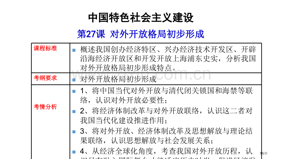 对外开放格局的形成一轮复习市公开课一等奖百校联赛获奖课件.pptx_第2页